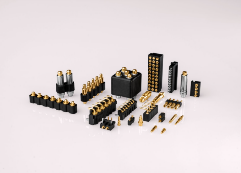 PRECI-DIP power pogo pins engineered for compact, high-current and vibration-resistant applications.